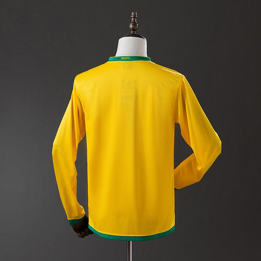 Retro Brazil 2006 Home Long Sleeve