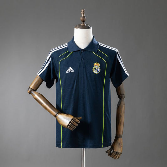 Real Madrid 2025-2026 POLO - Cyan
