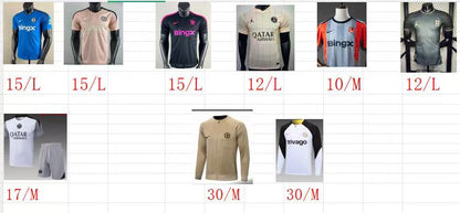 US custom order, a total of 12 jerseys（Half the amount is $107）