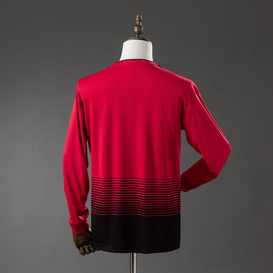 Retro Manchester United 2018-2019 Home Long Sleeve