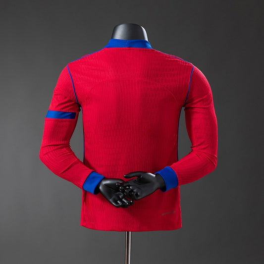Paris Saint-Germain 2025-2026 Second Away Long-Sleeve Player