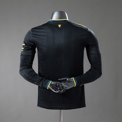 Manchester United 2025-2026 Second Away Long Sleeve Player