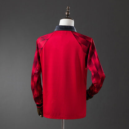 Retro Manchester United 1996 Home Long Sleeve