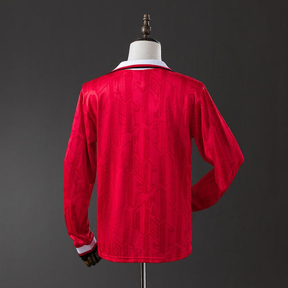 Retro Manchester United 1992-1994 Home Long Sleeve
