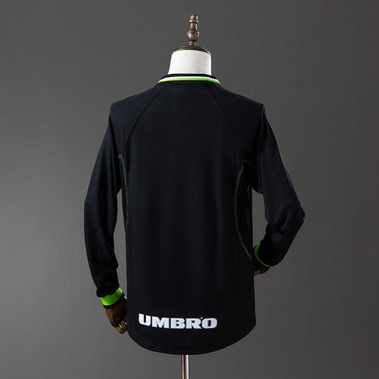Retro Manchester United 1998-1999 Second Away Champions League Edition Long Sleeve
