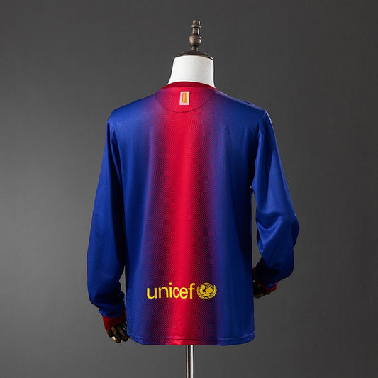 Retro Barcelona 2012-2013 Home Long sleeves
