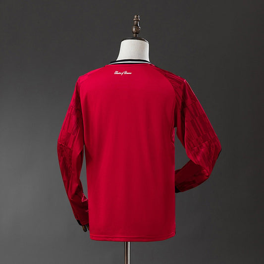 Manchester United 2025-2026 Home Long Sleeve Fan