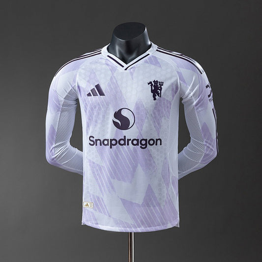 Manchester United 2025-2026 Away Long Sleeve Player