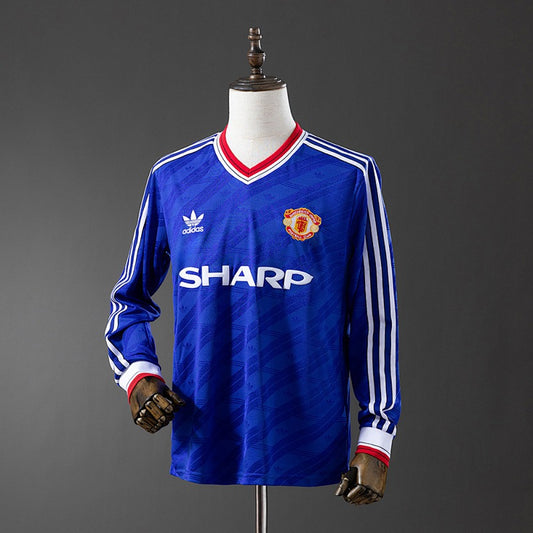 Retro Manchester United 1986-1988 Second Away Long Sleeve