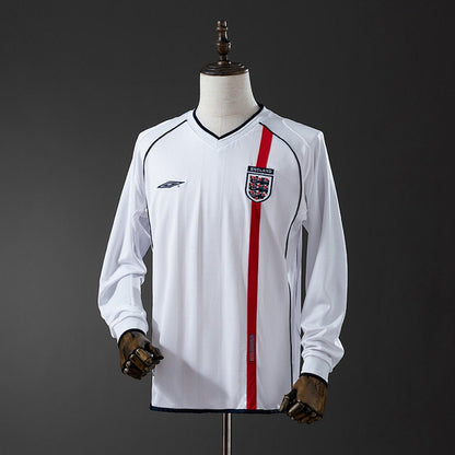 Retro England 2002 Home Long Sleeve