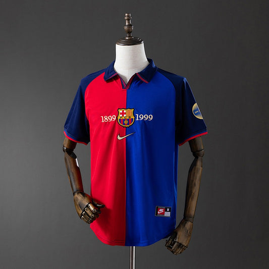 Retro Barcelona Home 100th Anniversary Version