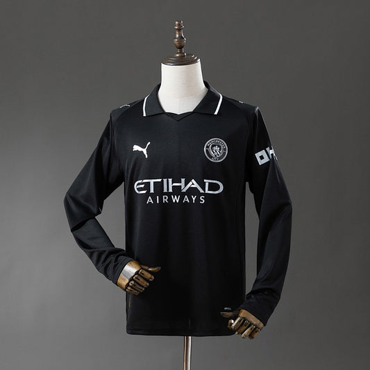 Manchester City 2025-2026 Away Long Sleeve Fan