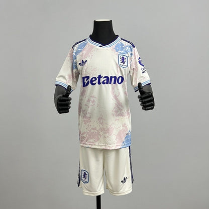 Kids Aston Villa 2025-2026 Second Away