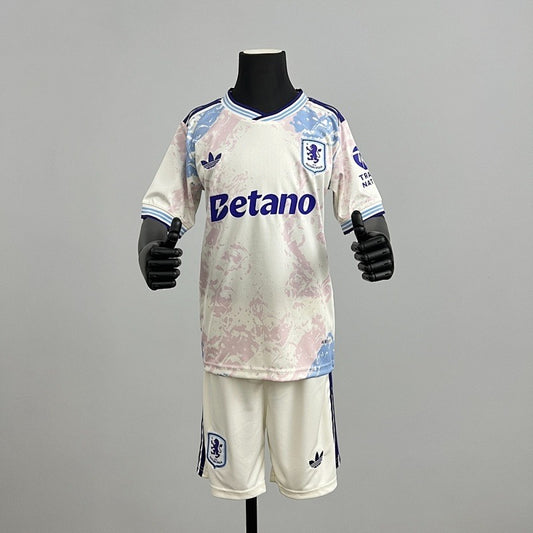 Kids Aston Villa 2025-2026 Second Away