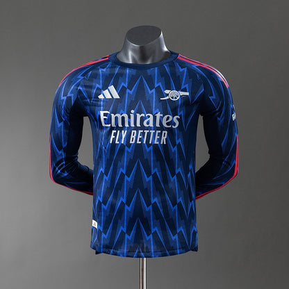 Arsenal 2025-2026 Away Long Sleeve Playe