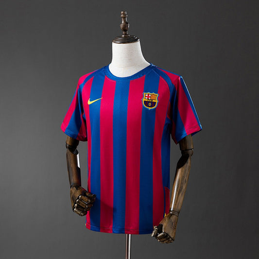 Retro Barcelona 2005-2006 Home UEFA Champions League Edition