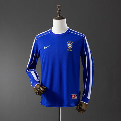 Retro Brazil 1998 Away Long Sleeve