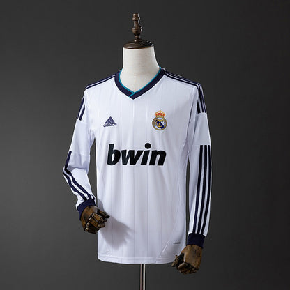 Retro Real Madrid 2012-2013 Home Long sleeves